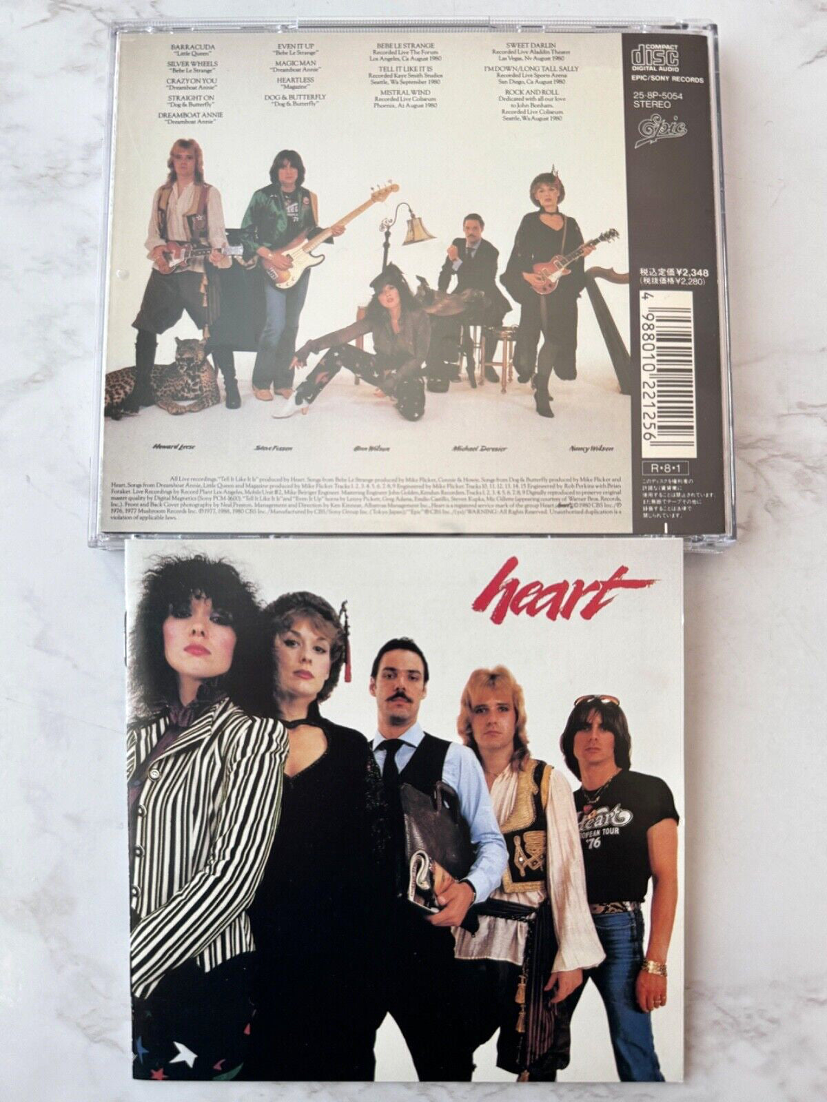 Heart – Greatest Hits / Live (1988) [JAPAN TARGET ERA]