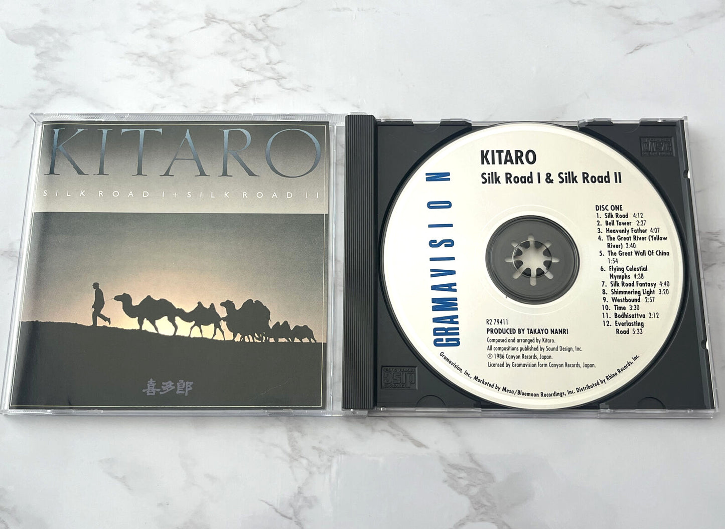 Kitaro – Silk Road I & II (1986) [W GERMANY TARGET ERA]