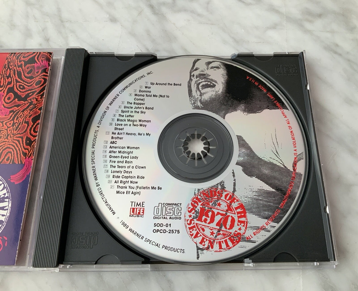 Santana, Various – Time Life Sounds Of The Seventies 1970 (1989)
