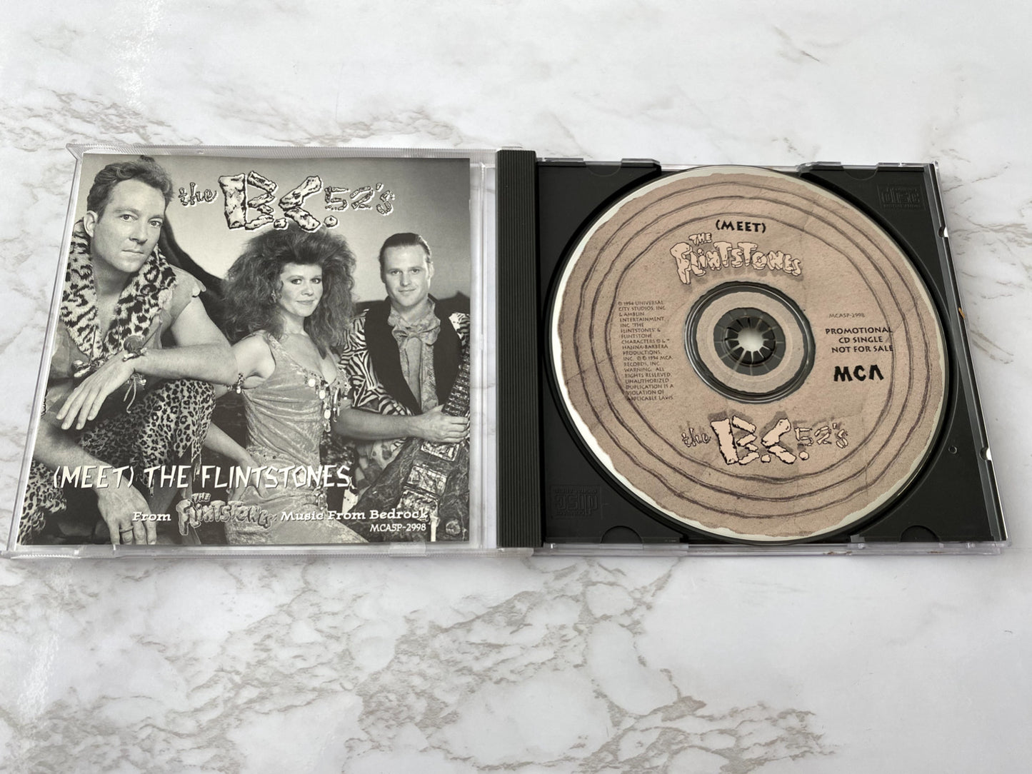 The B-52's – The B-52's Meet The Flintstones (Promo) (1994) [ORIGINAL USA PRESS]