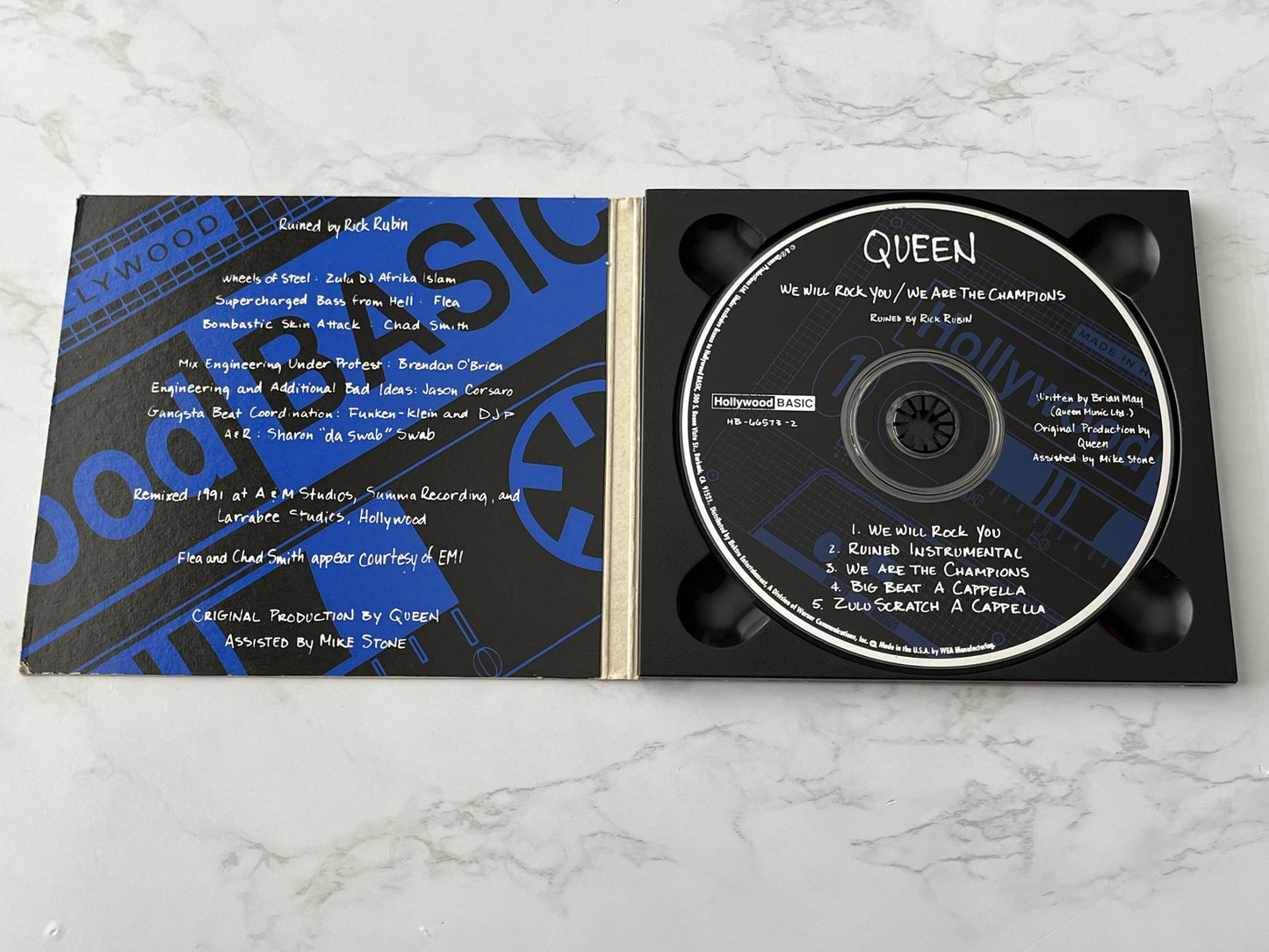 Queen – We Will Rock You / We Are The Champions (Digipak) (1992) [ORIGINAL USA PRESS]