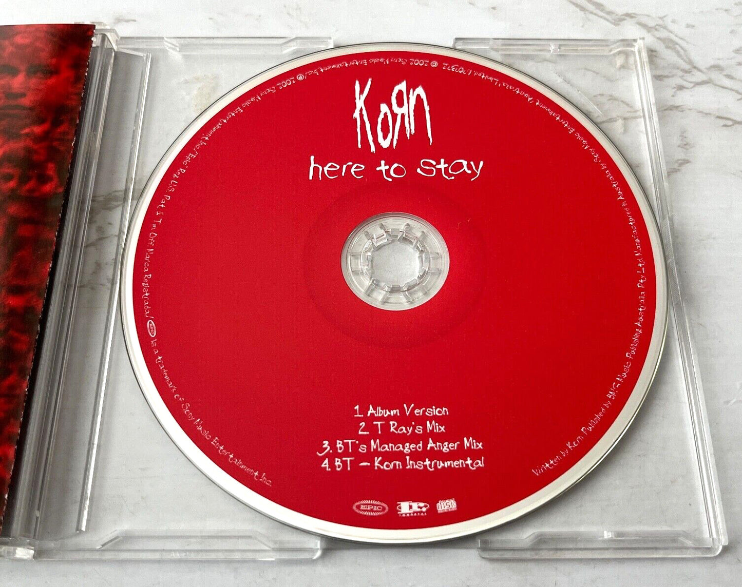 Korn – Here To Stay (Maxi Single) (2002) [AUSTRALIA PRESS]