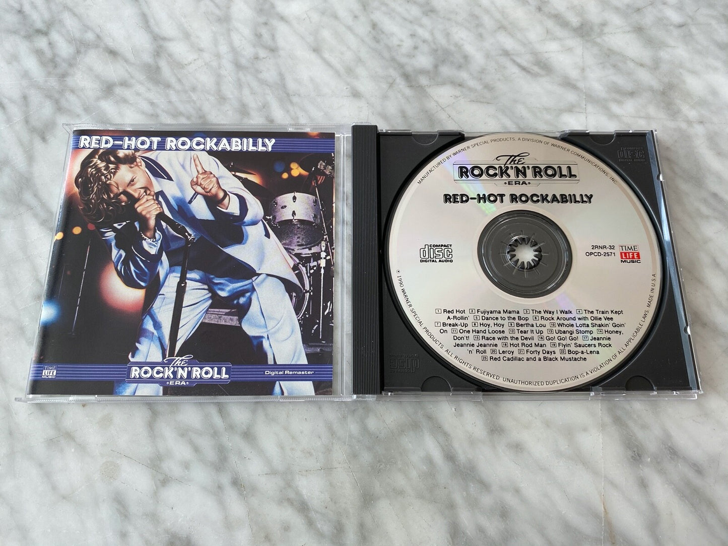 Various, Roy Orbison – Time Life Music The Rock N Roll Era Red Hot Rockabilly (1990)