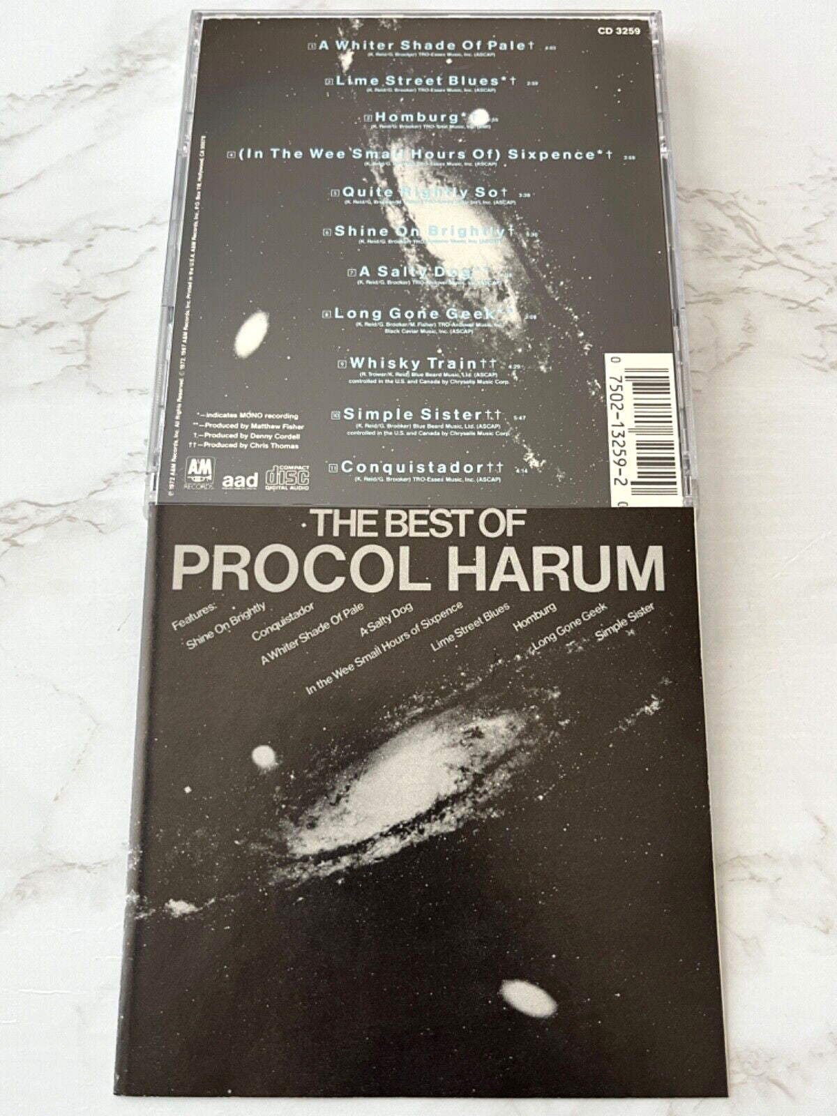 Procol Harum – The Best Of (1987) [ORIGINAL USA PRESS]