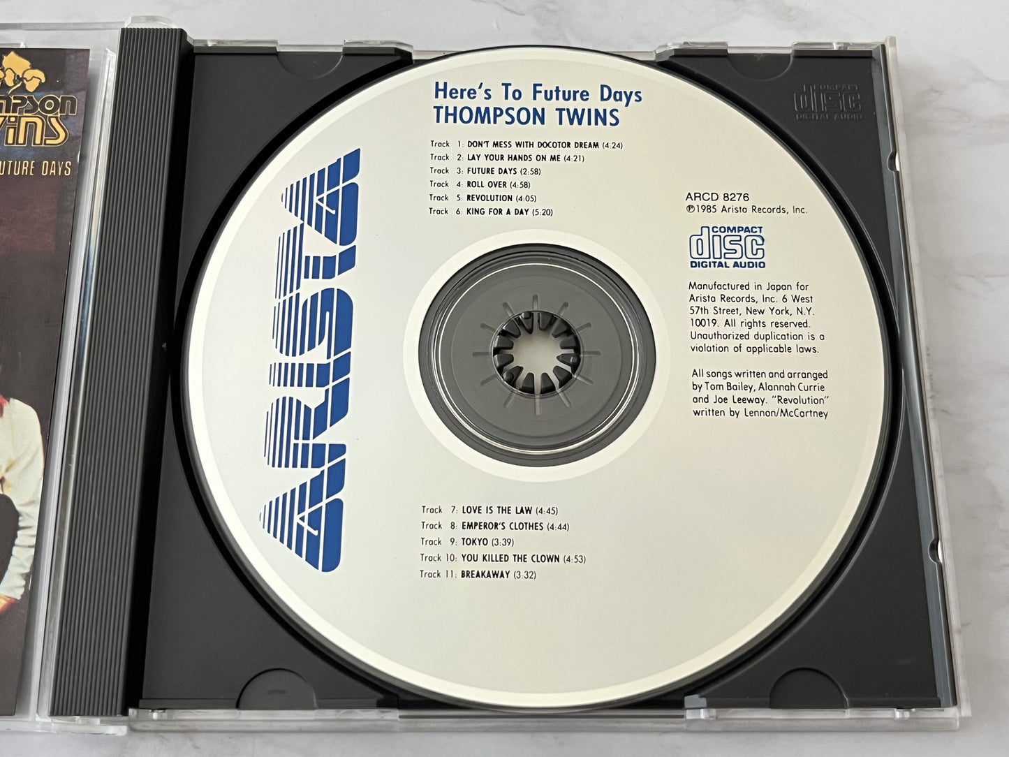 Thompson Twins – Here's To Future Days [JAPAN TARGET ERA]