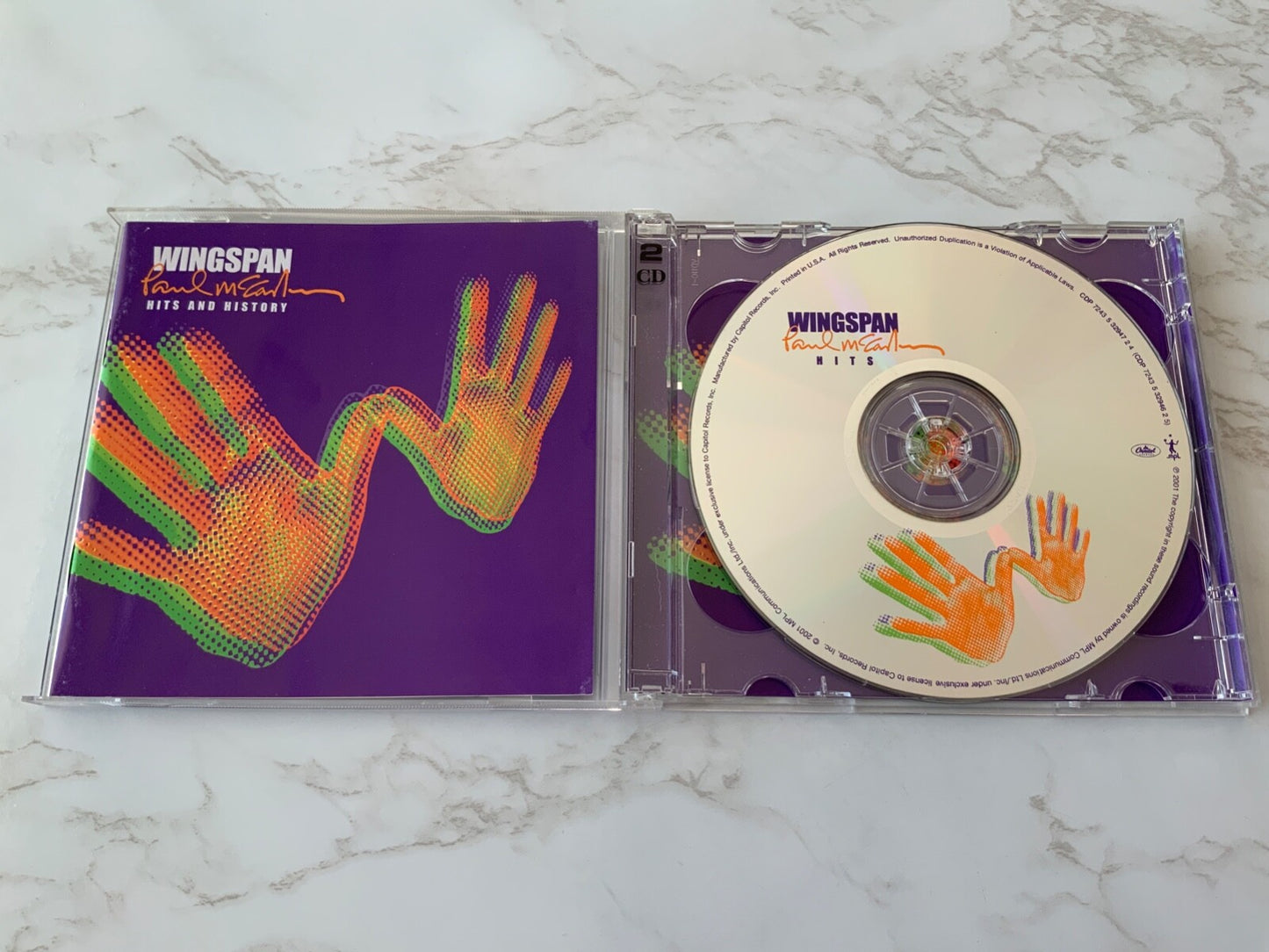 Paul McCartney – Wingspan Hits And History (2001) [ORIGINAL USA PRESS]