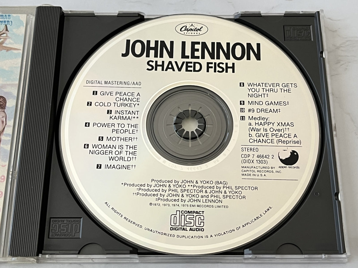 John Lennon – Shaved Fish (1988) [ORIGINAL USA PRESS]