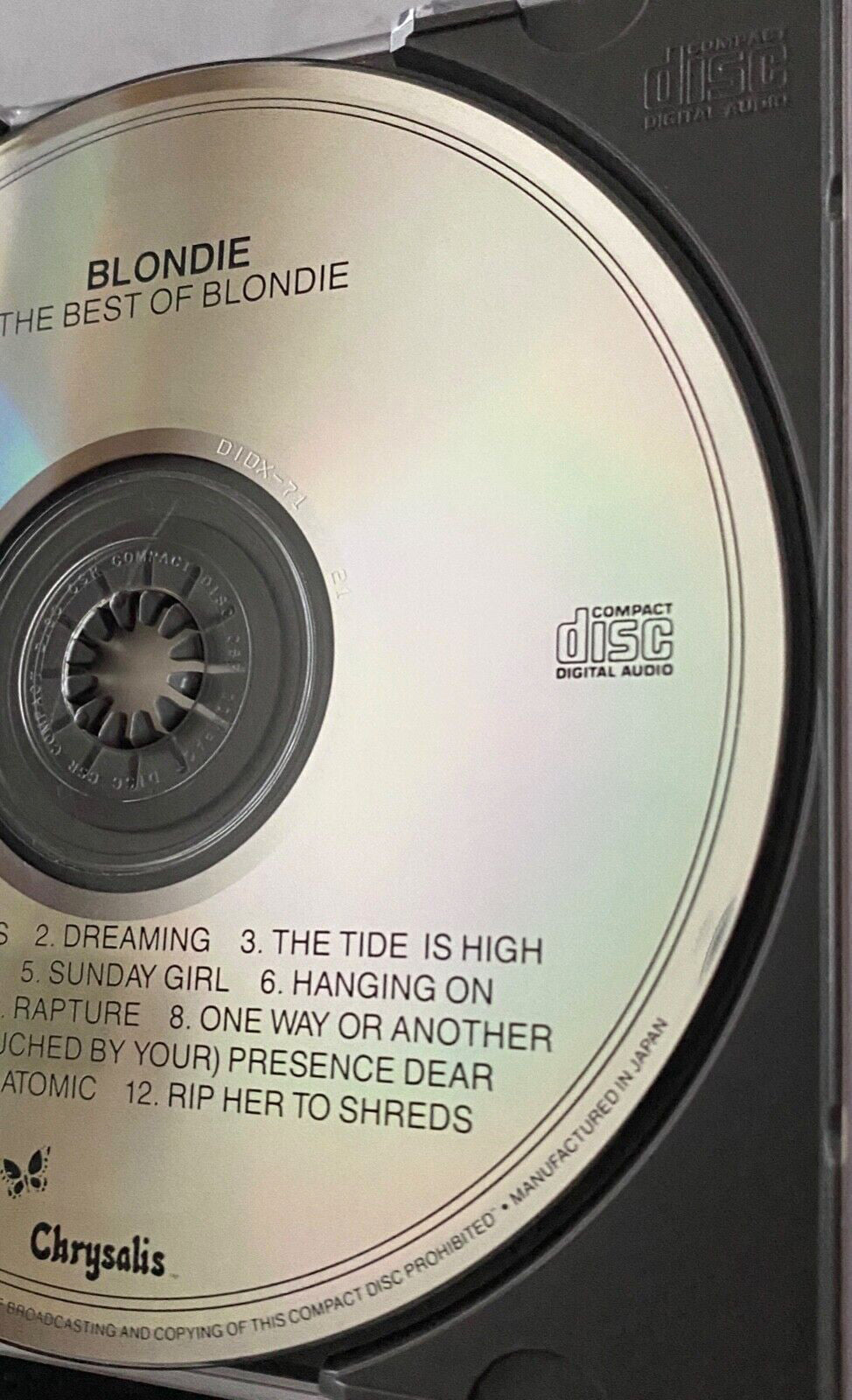 Blondie – The Best Of [JAPAN TARGET ERA]