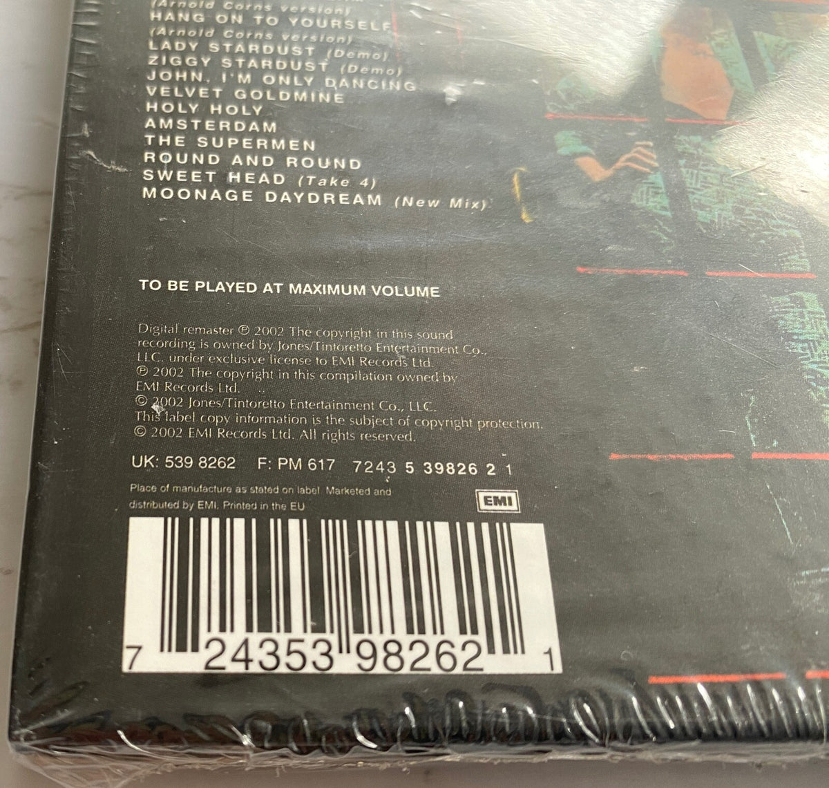David Bowie – The Rise And Fall Of Ziggy Stardust (2002) [UK PRESS]