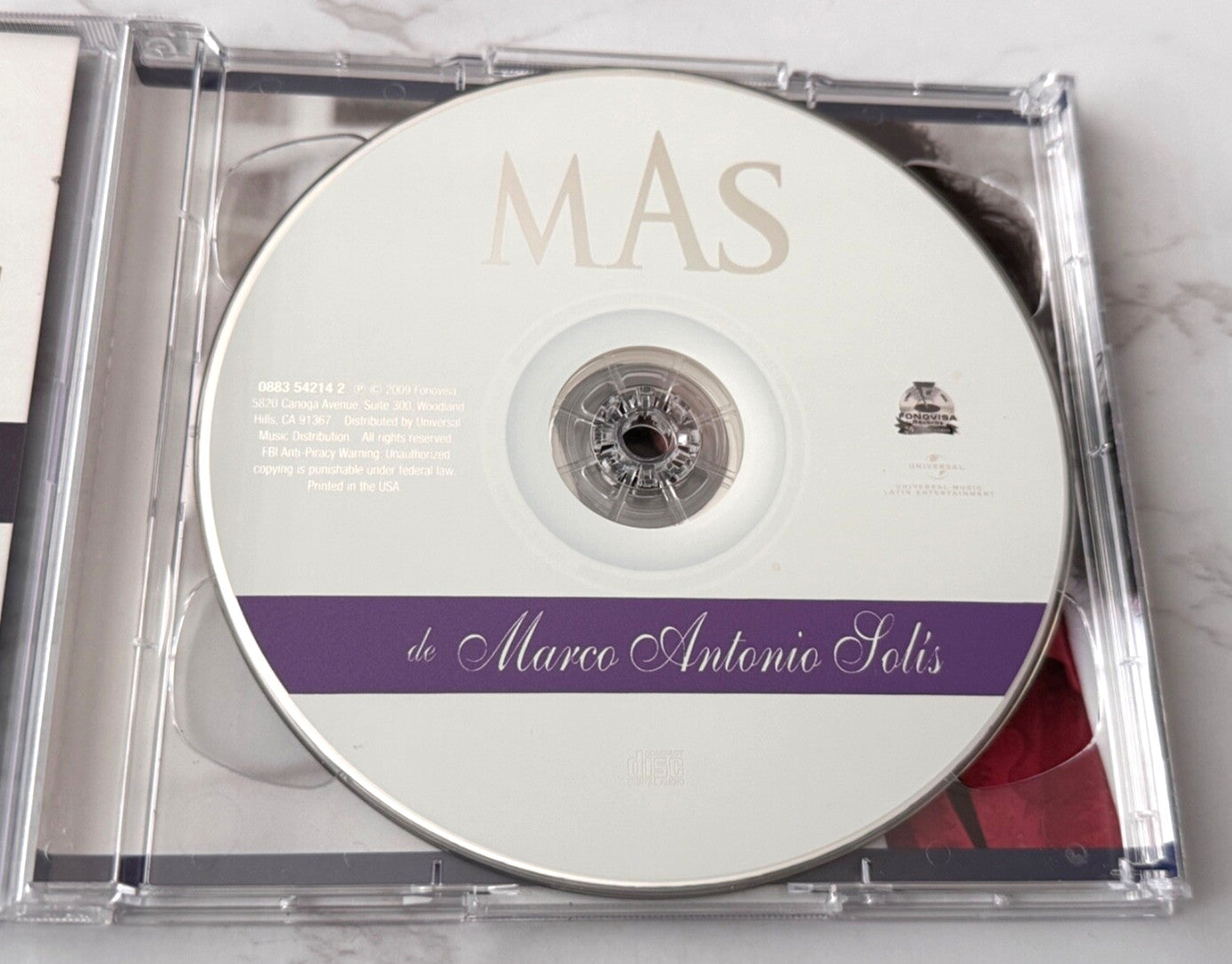 Marco Antonio Solis – Mas (CD/DVD) (2009) [ORIGINAL USA PRESS]
