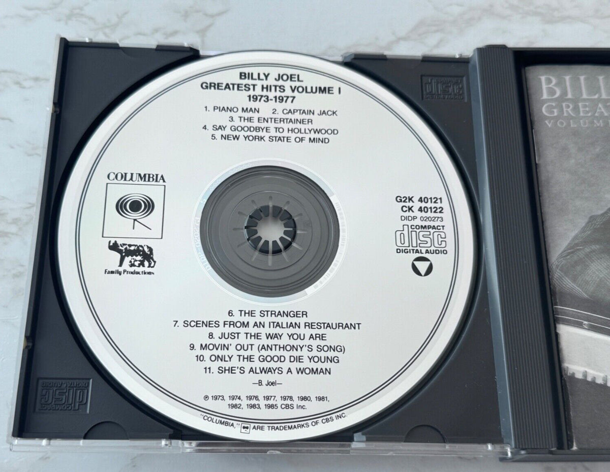 Billy Joel – Greatest Hits Vol. 1 & Vol. 2