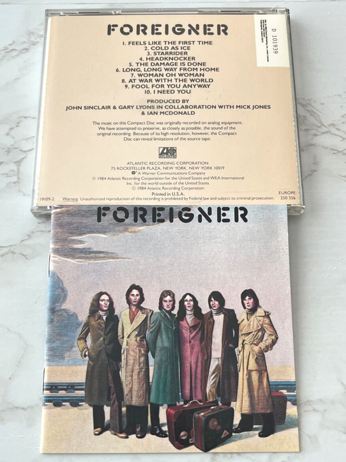 Foreigner – Foreigner [ORIGINAL USA PRESS]