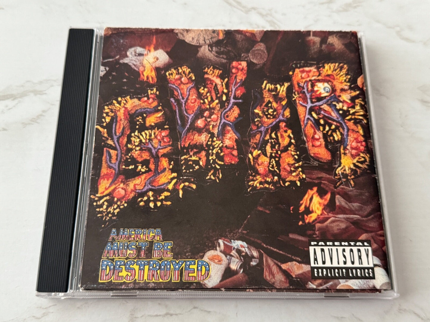 GWAR – America Must Be Destroyed (1992) [ORIGINAL USA PRESS]