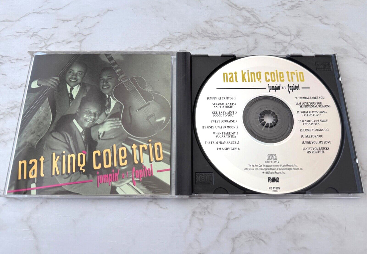 Nat King Cole – Trio Jumpin' At Capitol (1990) [ORIGINAL USA PRESS]