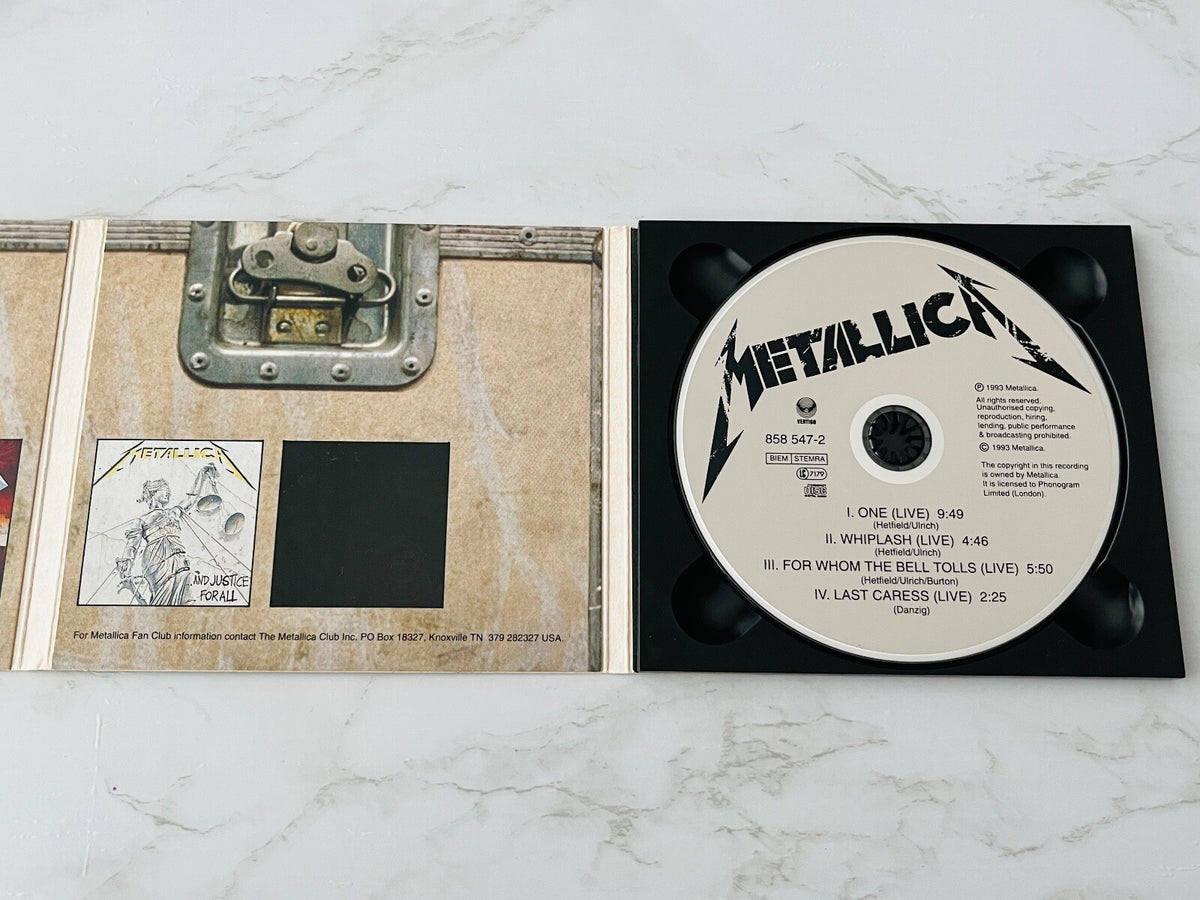 Metallica – One (Maxi Single, Digipak) (1993) [UK PRESS]