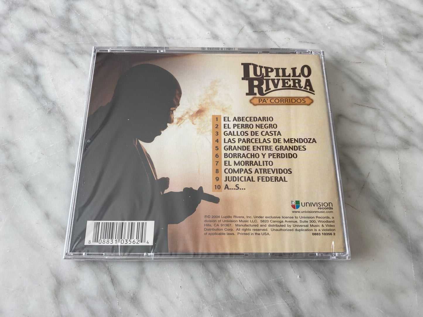 Lupillo Rivera – Pa' Corridos (2004) [ORIGINAL USA PRESS]