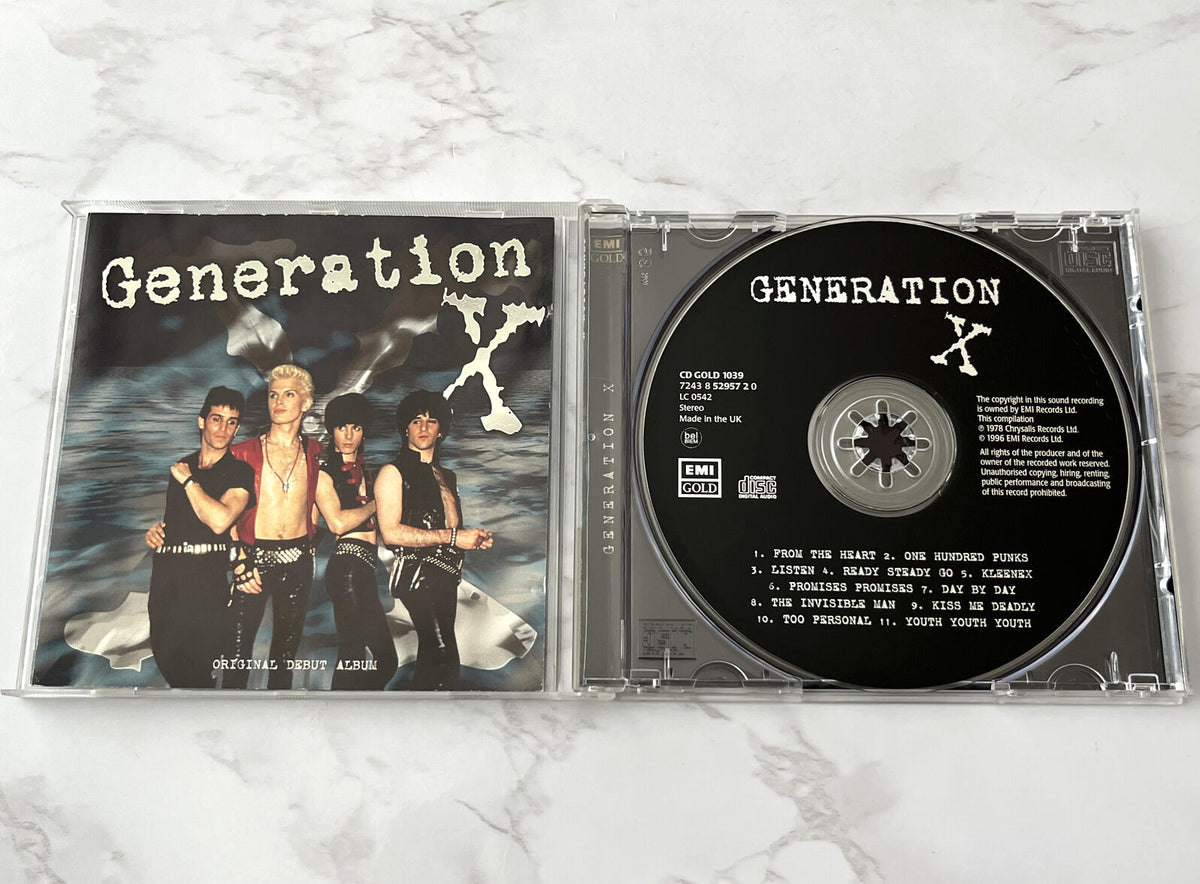 Generation X – Generation X (1996) [UK PRESS]