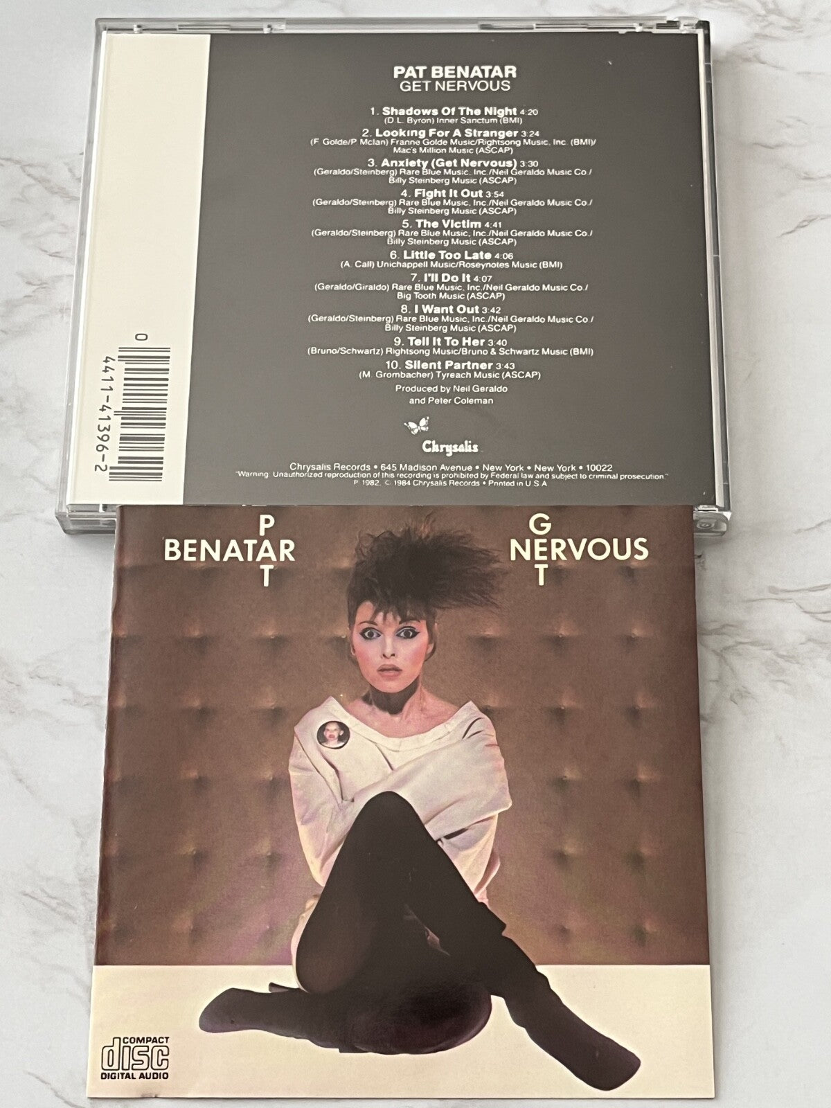 Pat Benatar – Get Nervous [DADC PRESS]