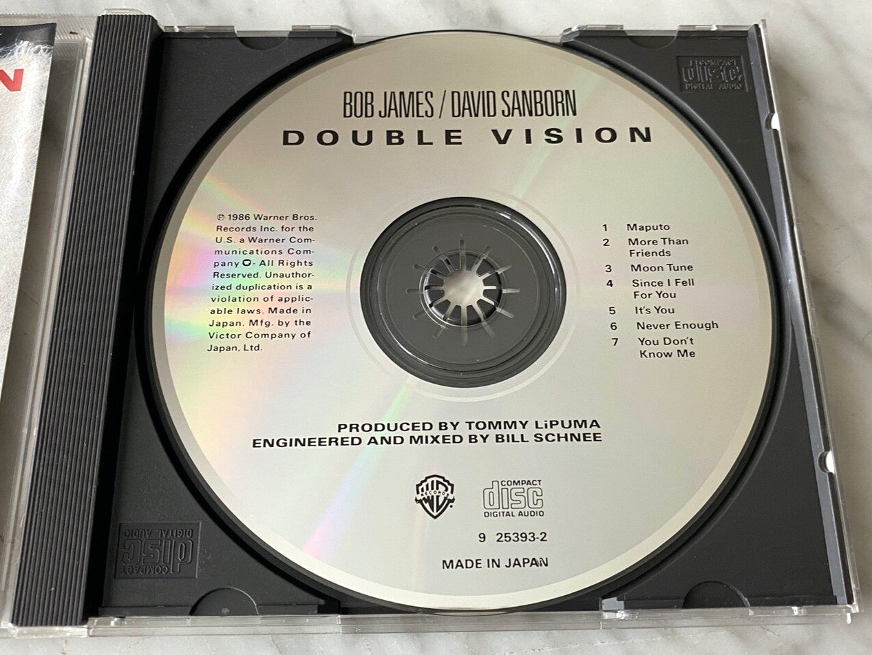 Bob James, David Sanborn – Double Vision (1986) [JAPAN TARGET ERA]