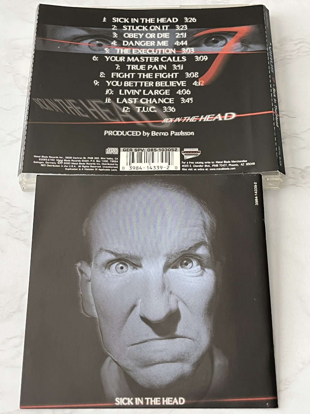 Virus 7 – Sick In The Head (2000) [ORIGINAL USA PRESS]