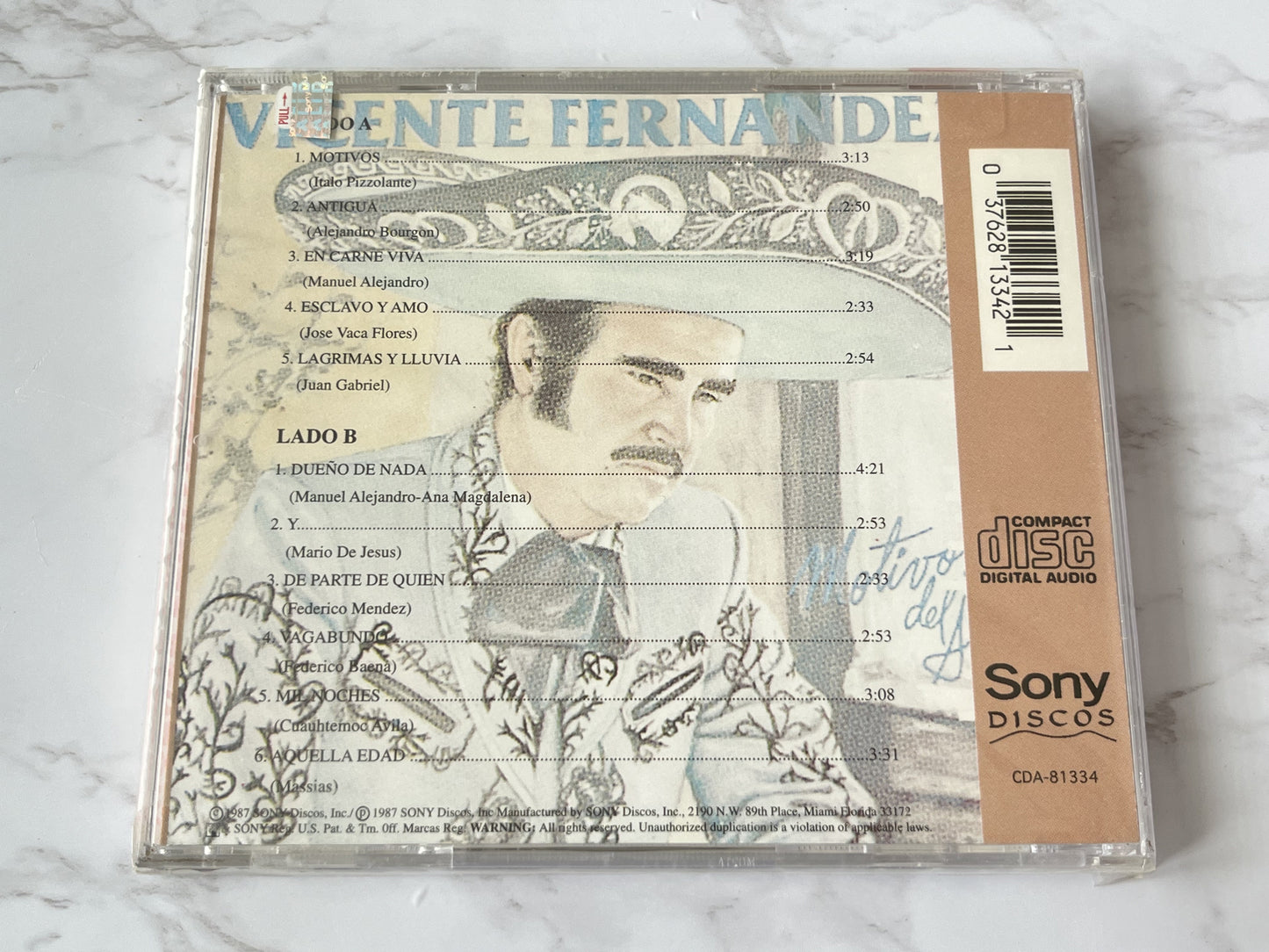 Vicente Fernandez – Motivos Del Alma (1987)
