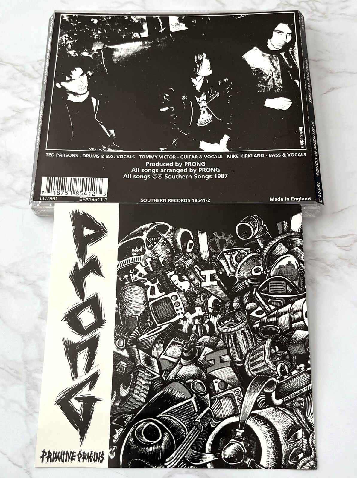 Prong – Primitive Origins (EP) [UK PRESS]