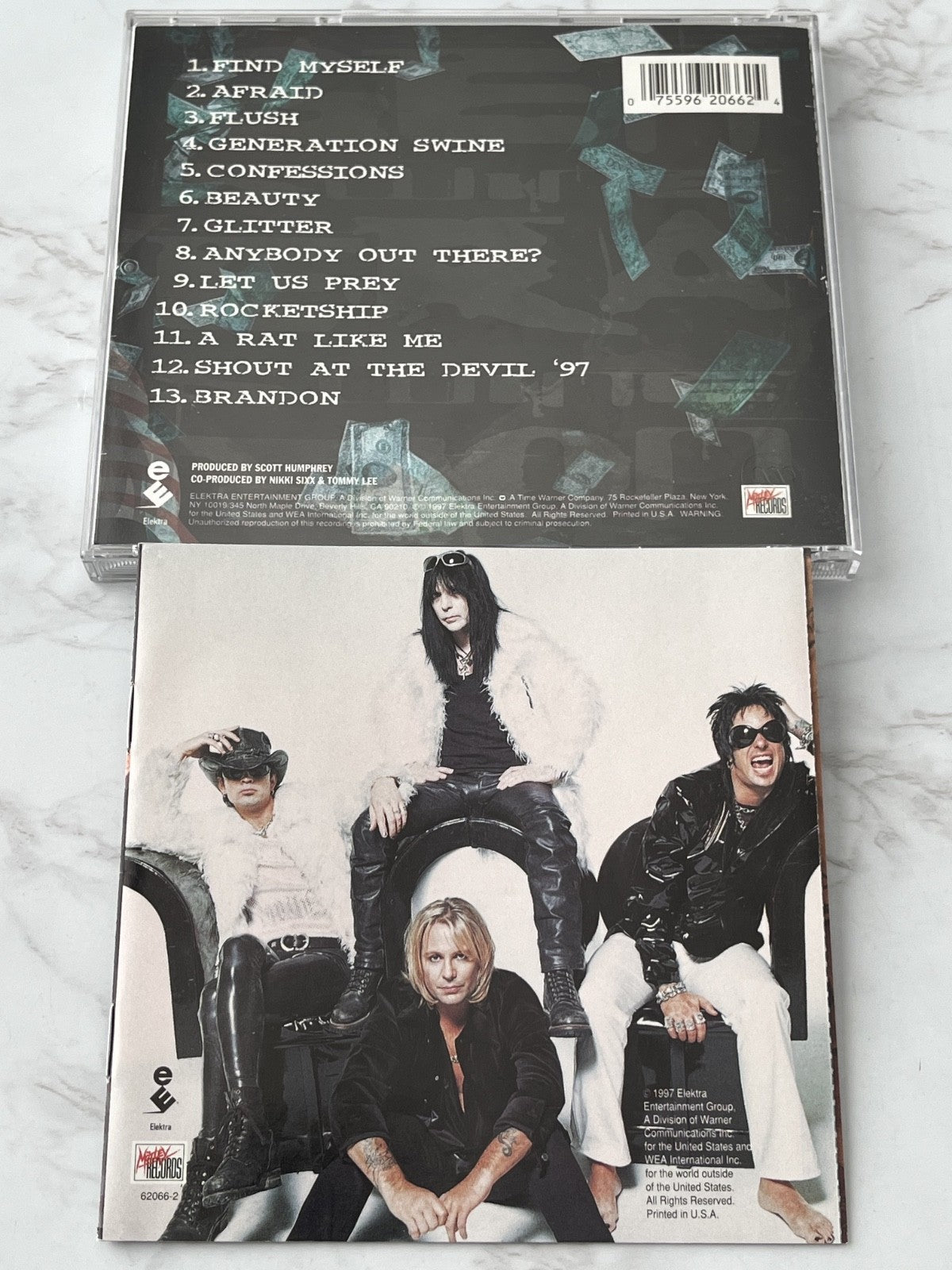 Motley Crue, Mötley Crüe – Generation Swine (1997) [ORIGINAL USA PRESS]