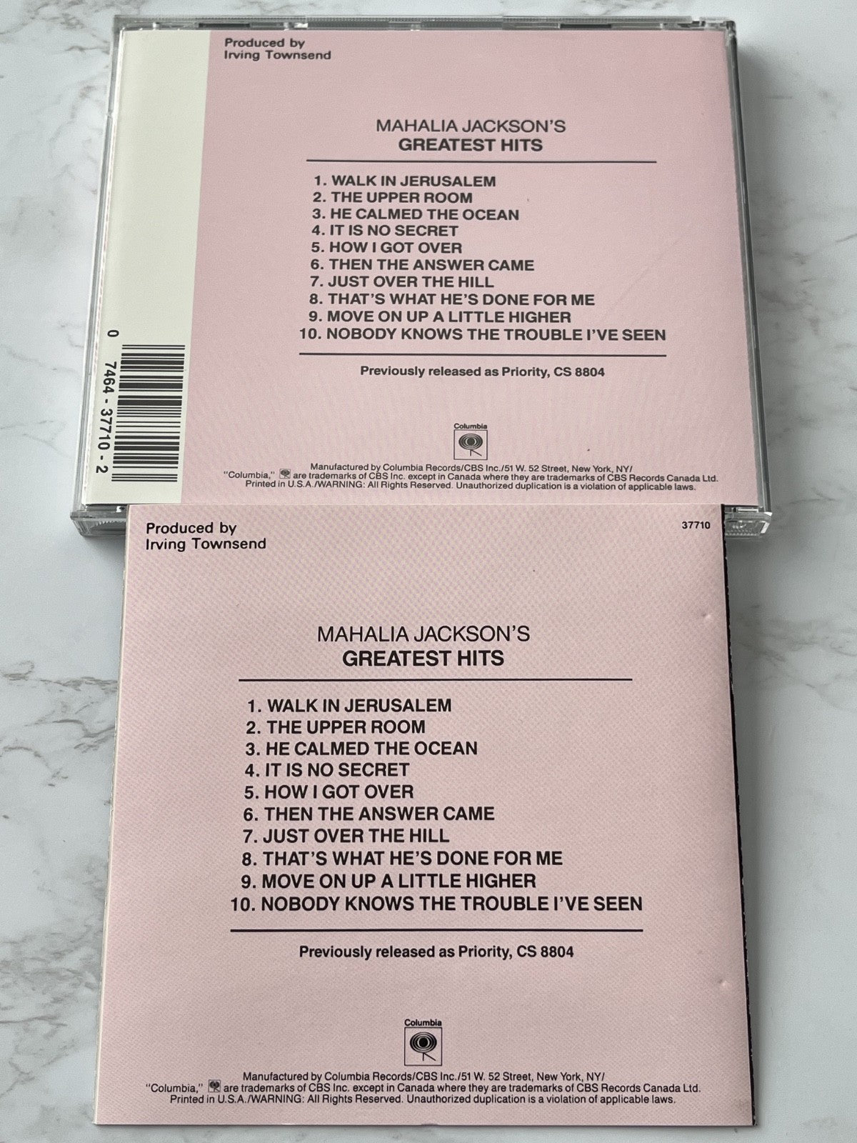 Mahalia Jackson – Greatest Hits [DADC PRESS]