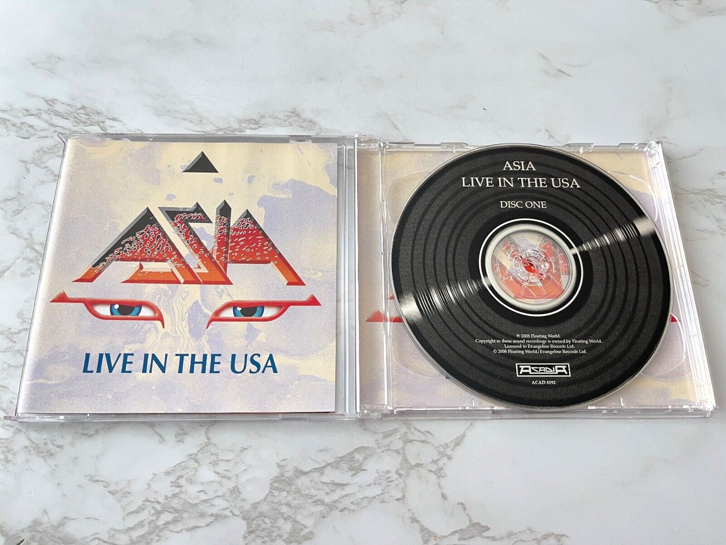 Asia – Live In The USA (2008) [UK PRESS]