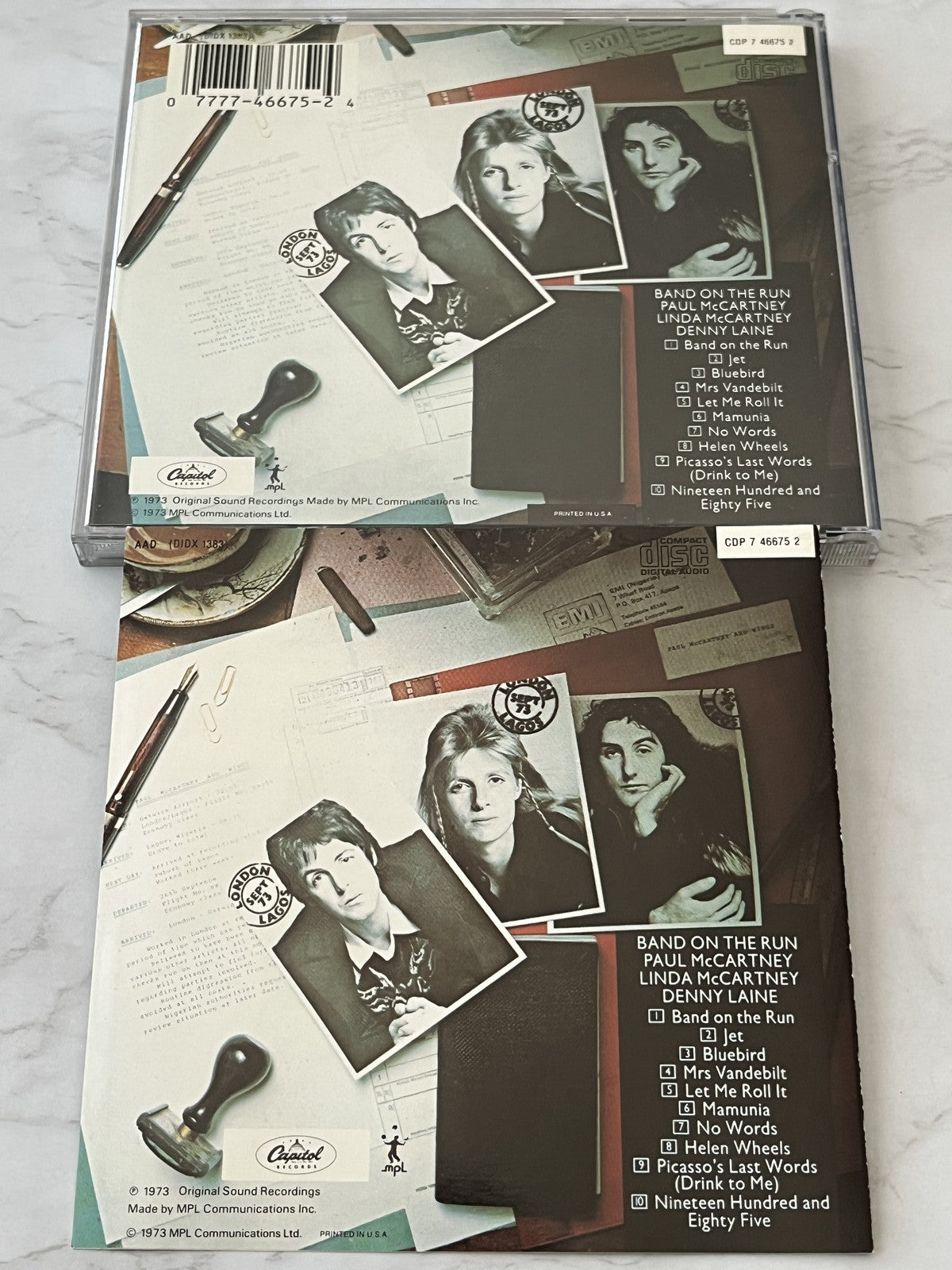 Paul McCartney & Wings – Paul McCartney Wings Band On The Run [JVC PRESS]