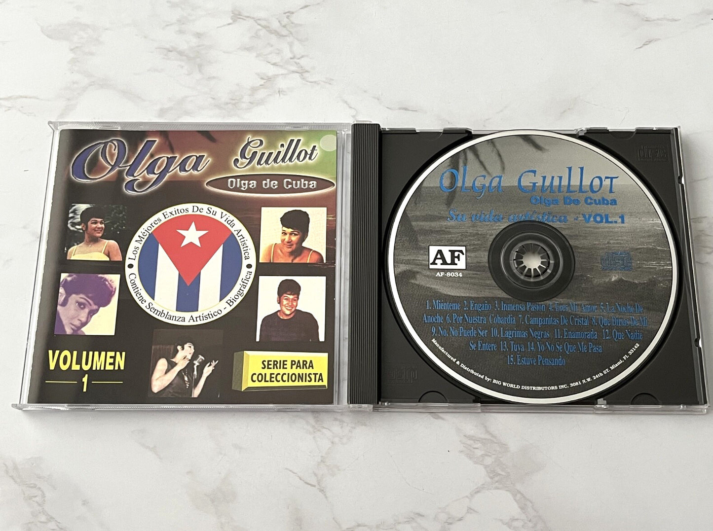 Olga Guillot – Su Vida Artistica Vol. 1 [ORIGINAL USA PRESS]