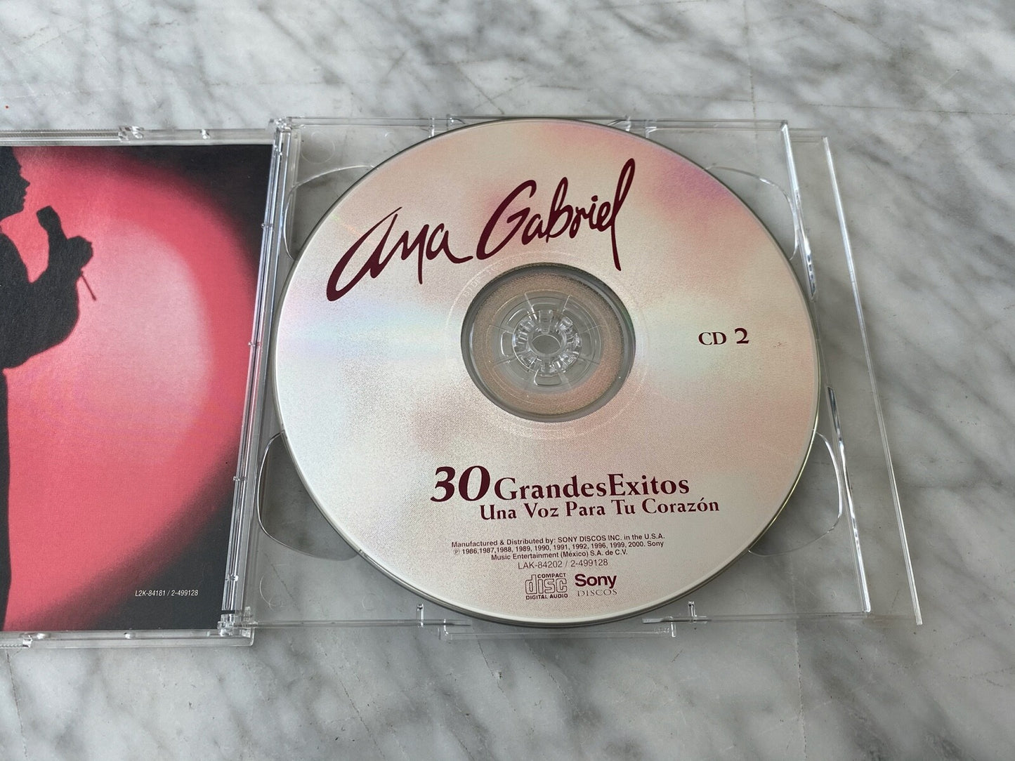 Ana Gabriel – Una Voz Para Tu Corazon 30 Grandes Exitos (2000) [ORIGINAL USA PRESS]