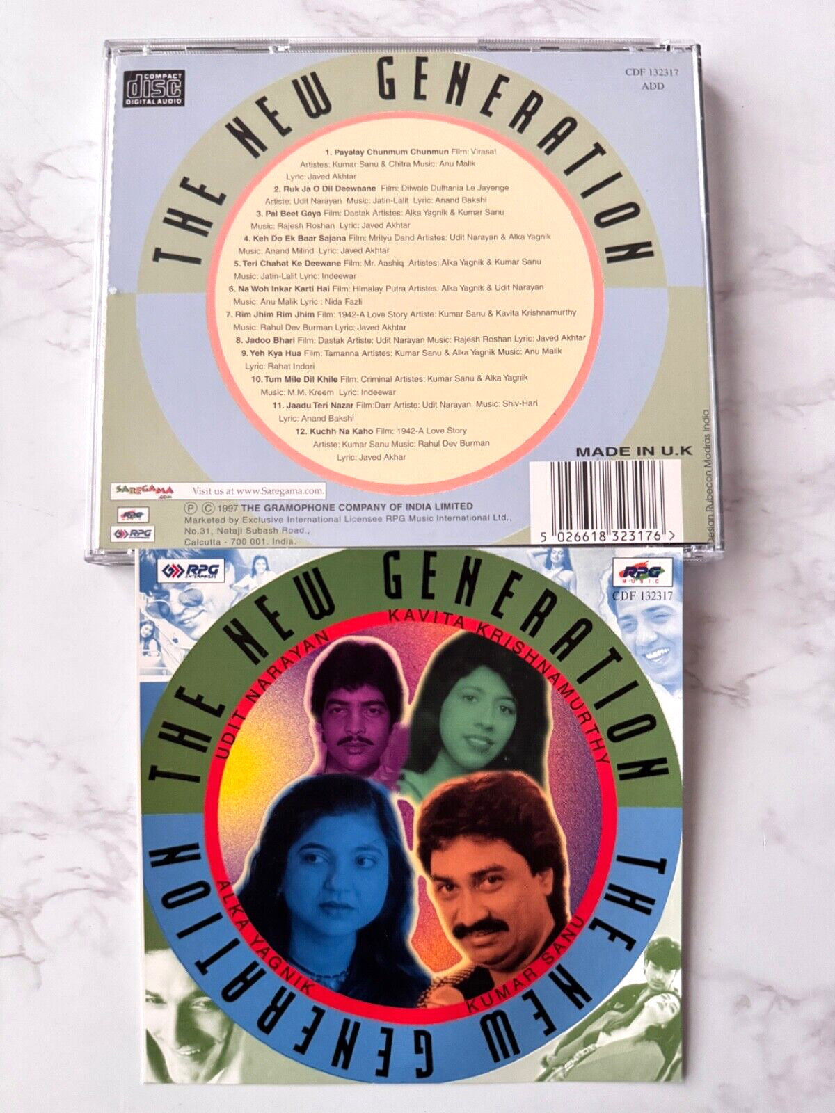 Javed Akhtar, Kumar Sanu – The New Generation (1997) [UK PRESS]