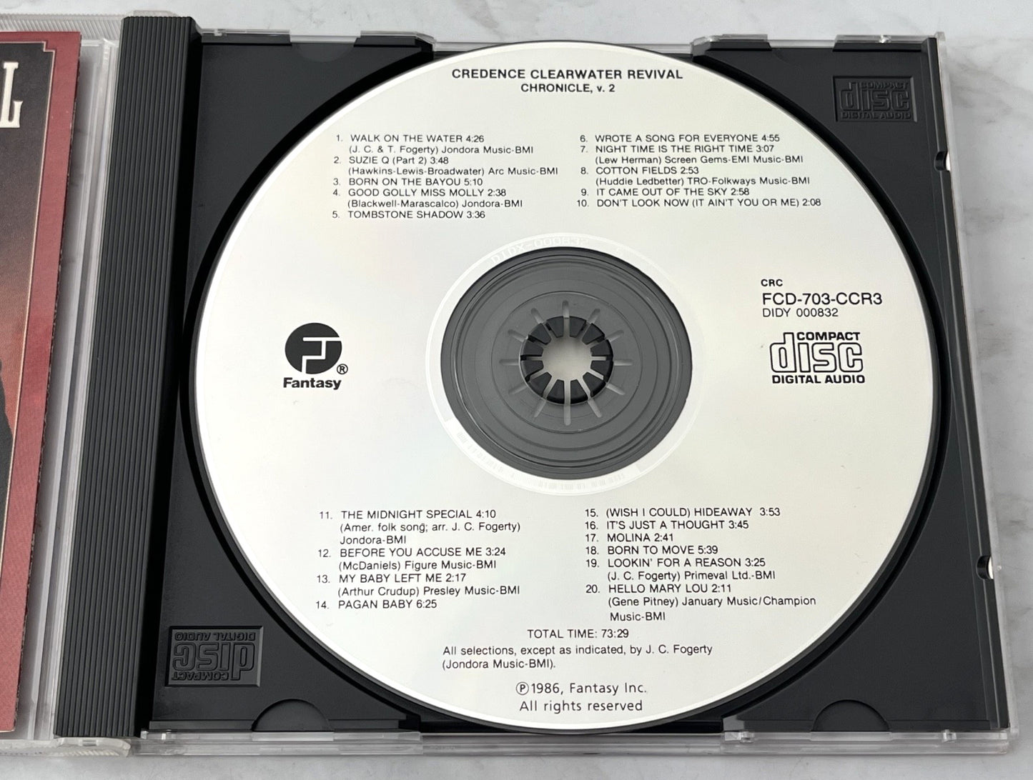 Creedence Clearwater Revival – Chronicle Vol. 2 (1986) [DADC PRESS]