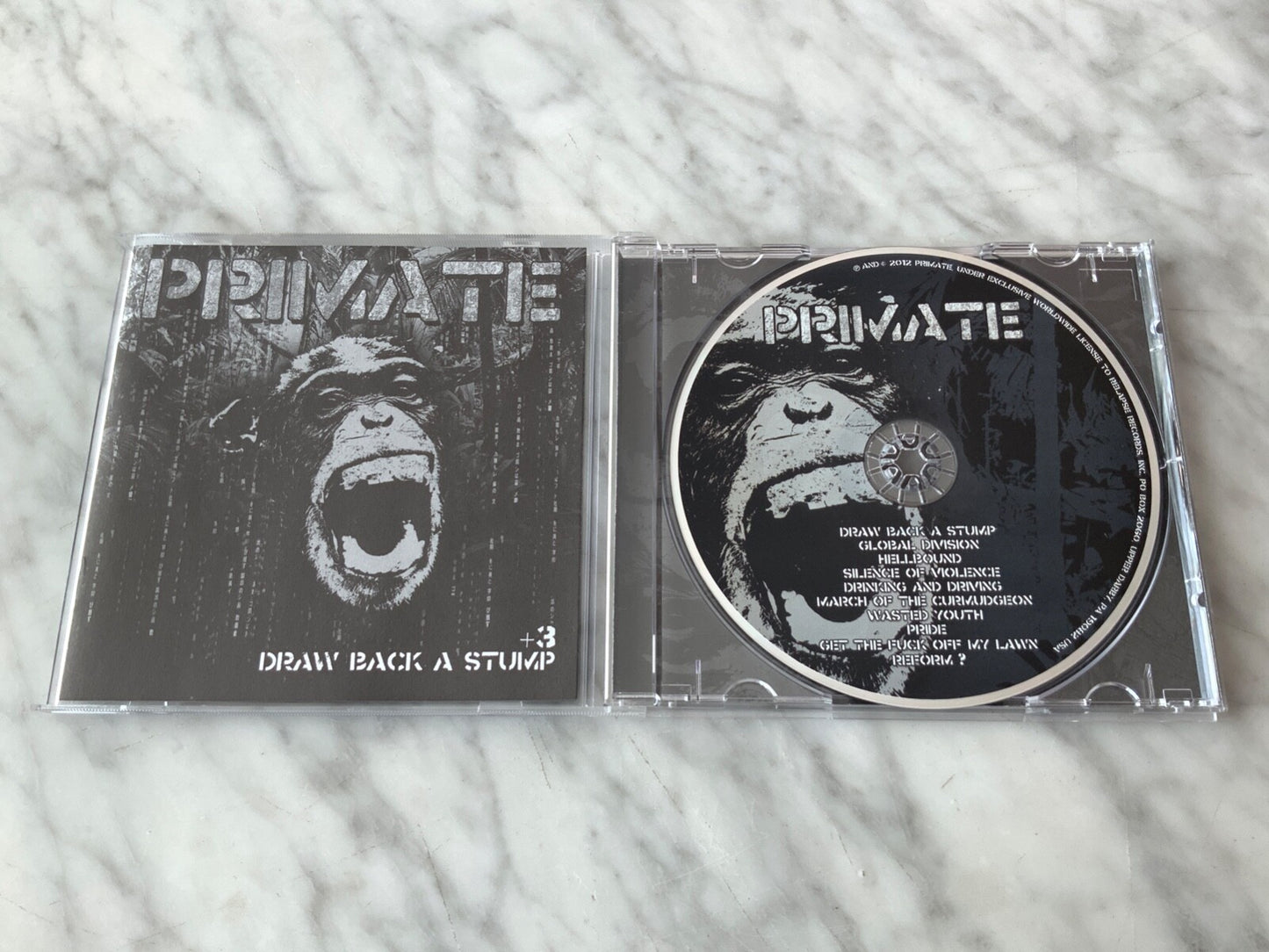 Primate – Draw Back A Stump +3 (2012) [ORIGINAL USA PRESS]