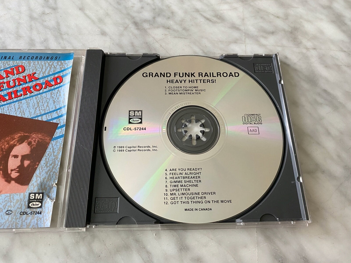 Grand Funk Railroad – Heavy Hitters (1989) [CANADA PRESS]