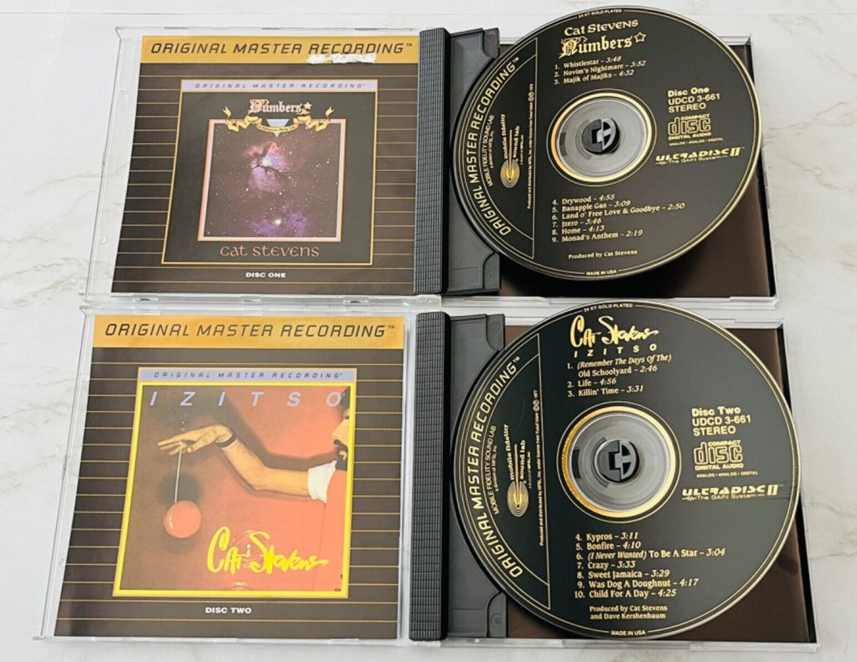 Cat Stevens – Three (MFSL, 24KT Gold, Numbered, Box Set)