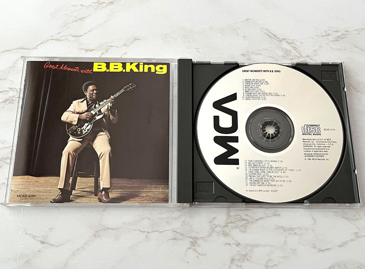 B.B. King – Great Moments [JVC PRESS]