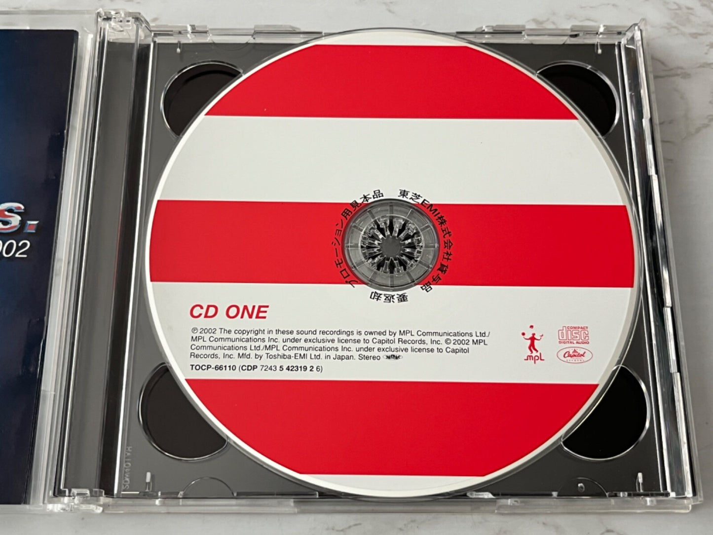 Paul McCartney – Back In The U.S. (Promo, OBI) (2002)
