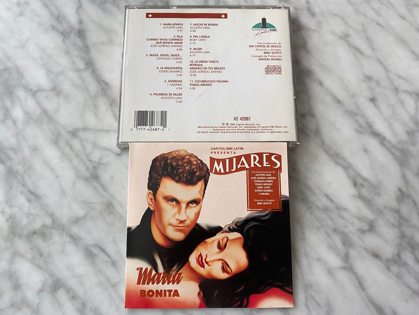 Mijares – Maria Bonita (1992) [ORIGINAL USA PRESS]