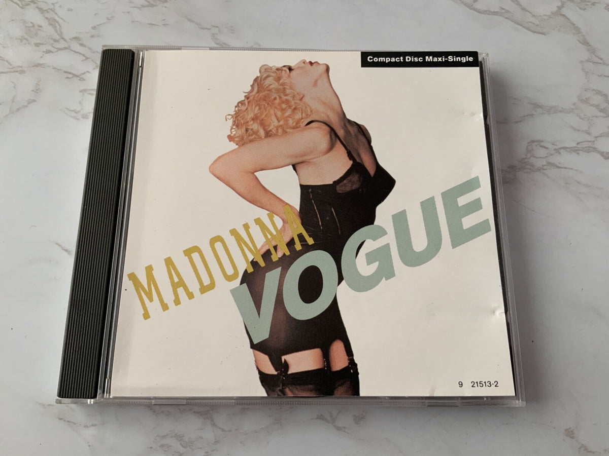 Madonna – Vogue (Maxi Single) (1990) [ORIGINAL USA PRESS]