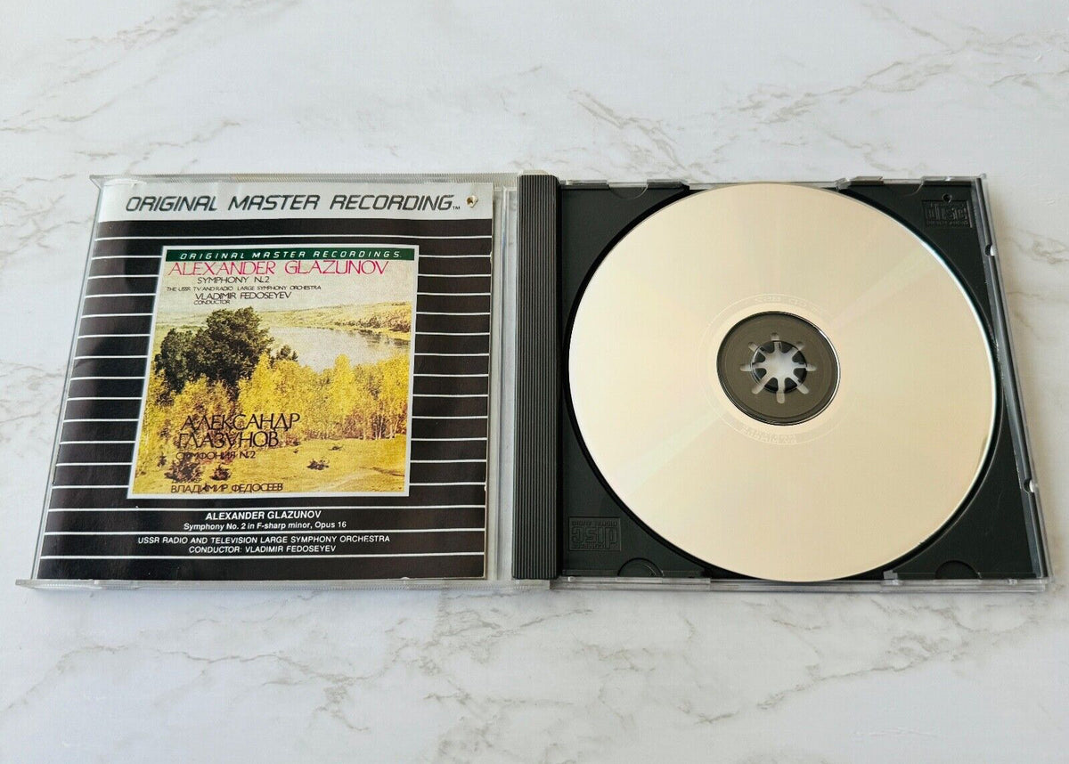 Alexander Glazunov – Symphony No. 2 In F-Sharp Minor (MFSL, Promo)