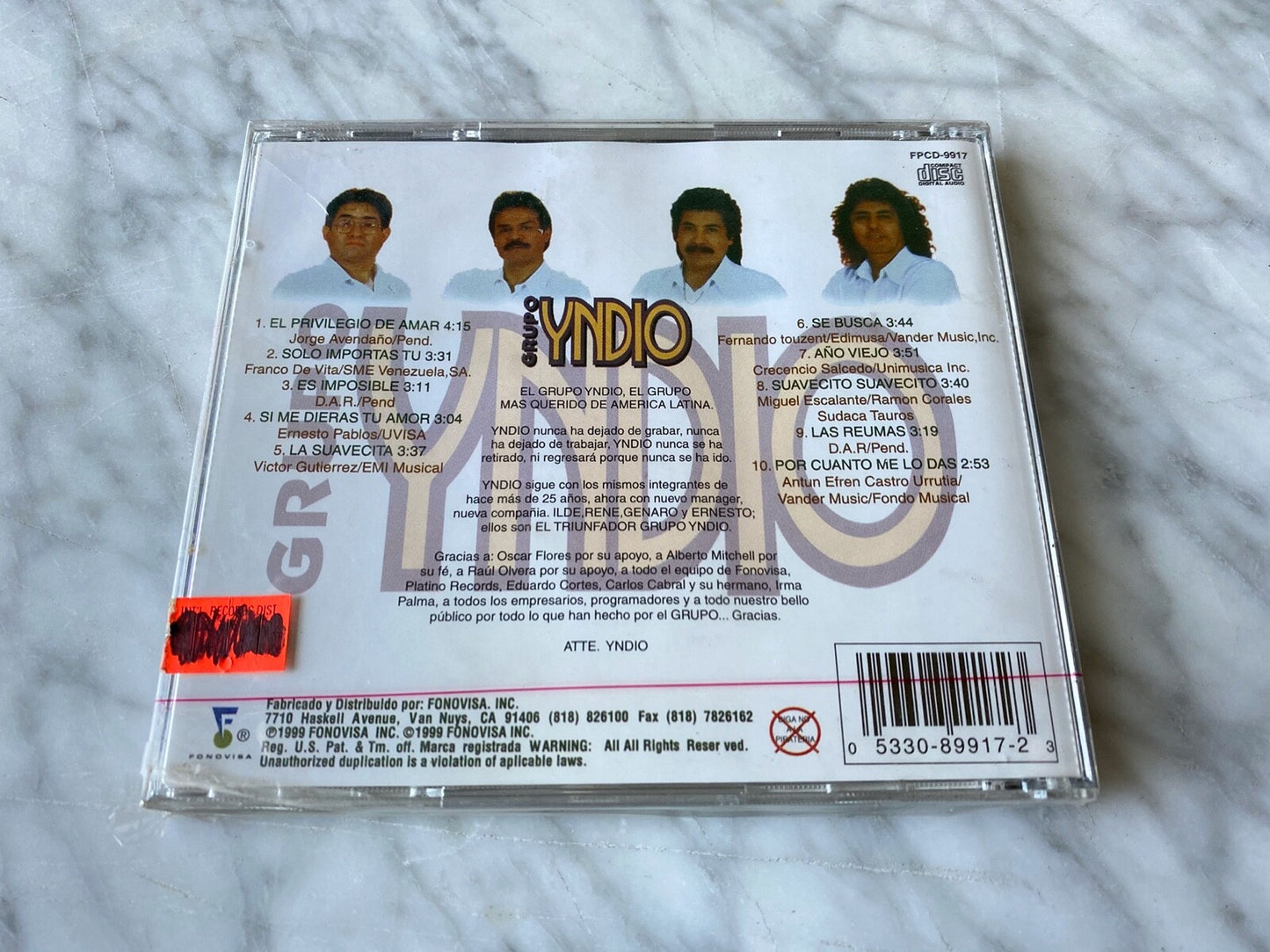 Grupo Yndio – Con Amor (1999) [ORIGINAL USA PRESS]