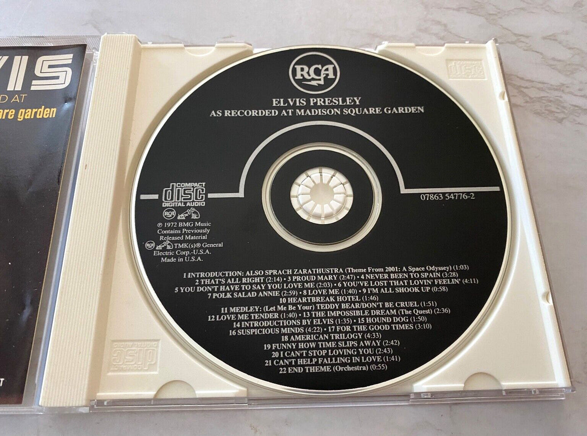 Elvis Presley – As Recorded At Madison Square Garden (1991) [JVC PRESS]
