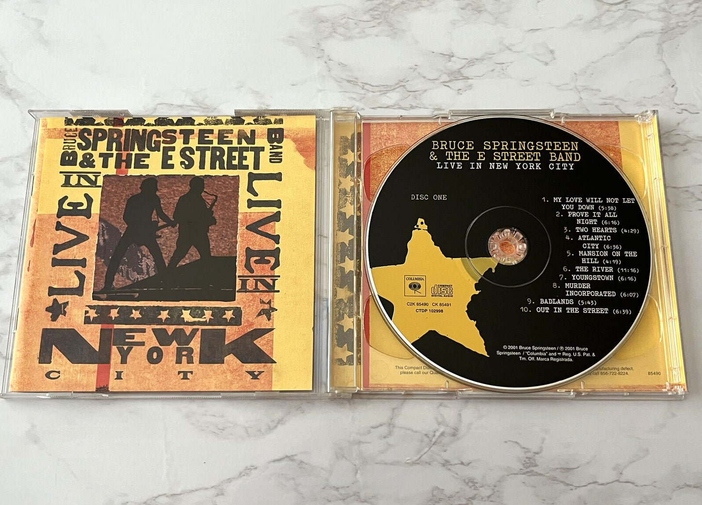 Bruce Springsteen – & The E Street Band Live In New York City (2001)