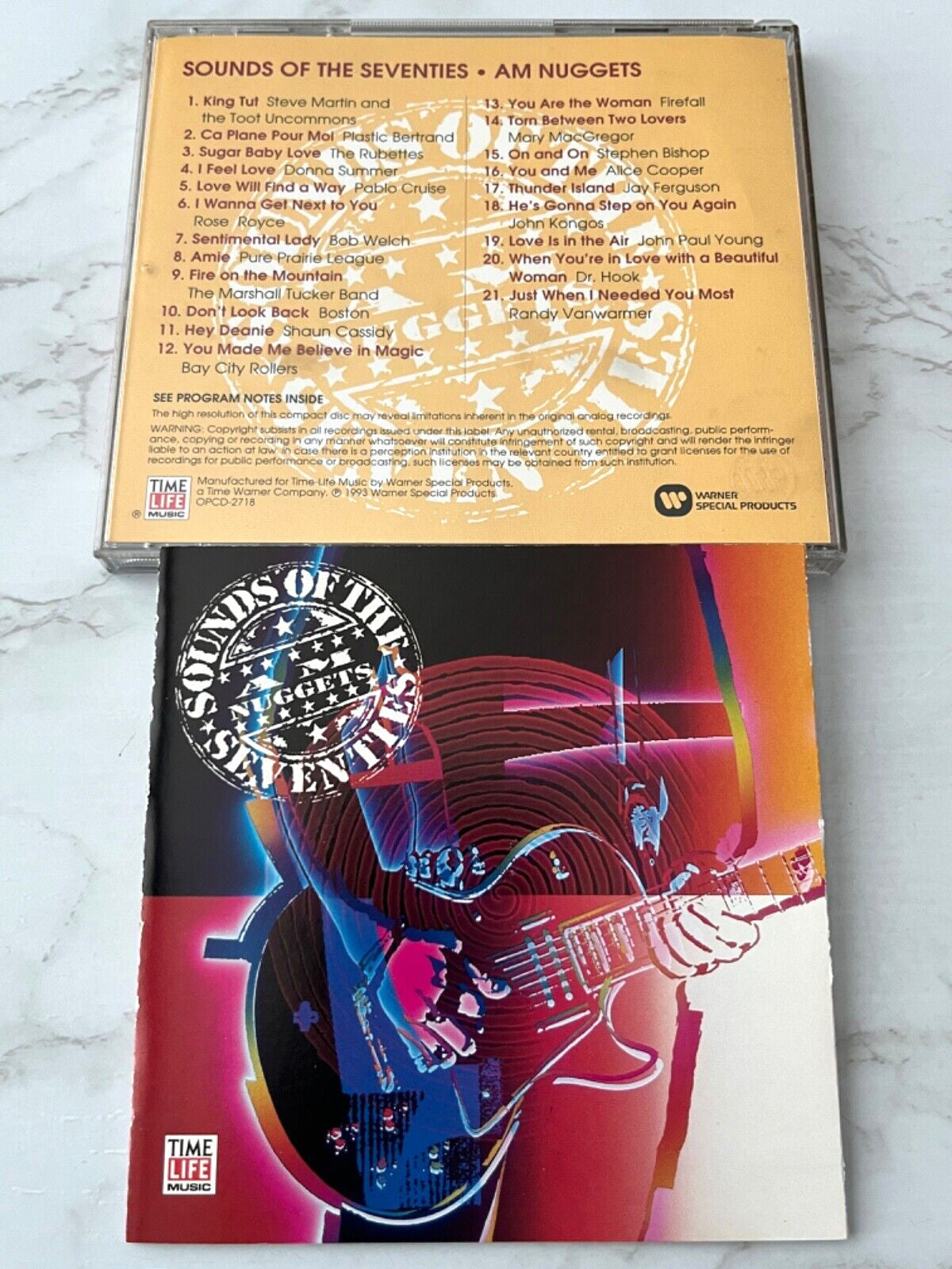Alice Cooper, Boston, Jay Ferguson, Various – Time Life Sounds Of The Seventies AM Nuggets (1993)