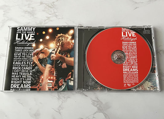 Sammy Hagar – Live Hallelujah (2003) [ORIGINAL USA PRESS]