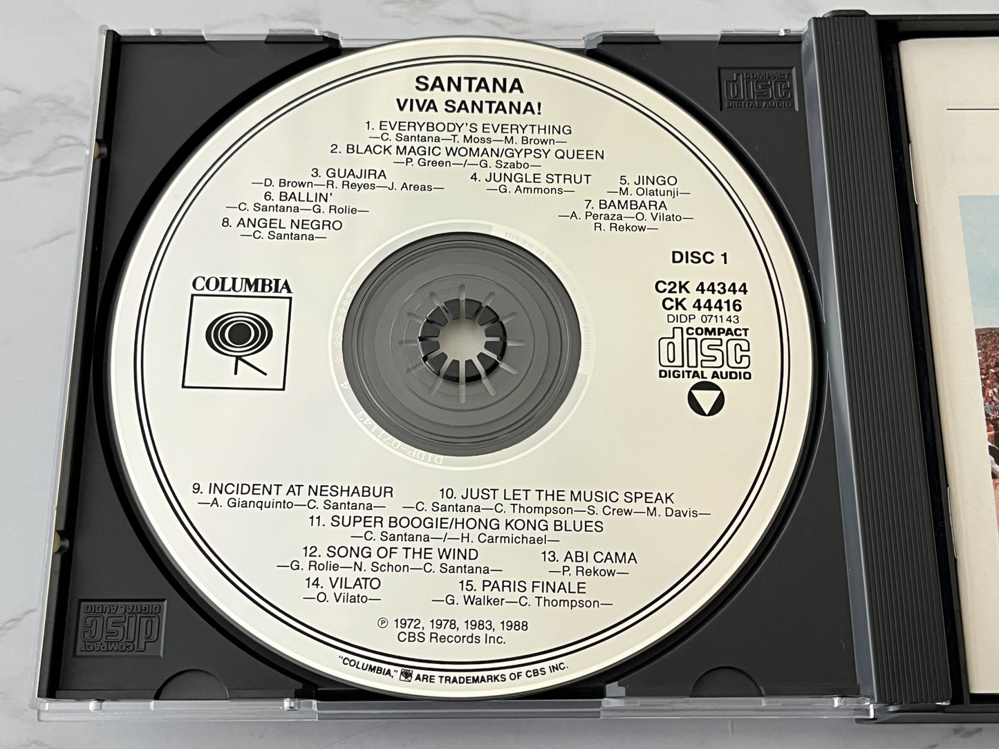 Santana – Viva Santana (1988) [ORIGINAL USA PRESS]