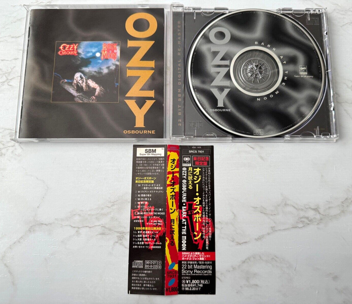 Ozzy Osbourne – Bark At The Moon (OBI) (1996)