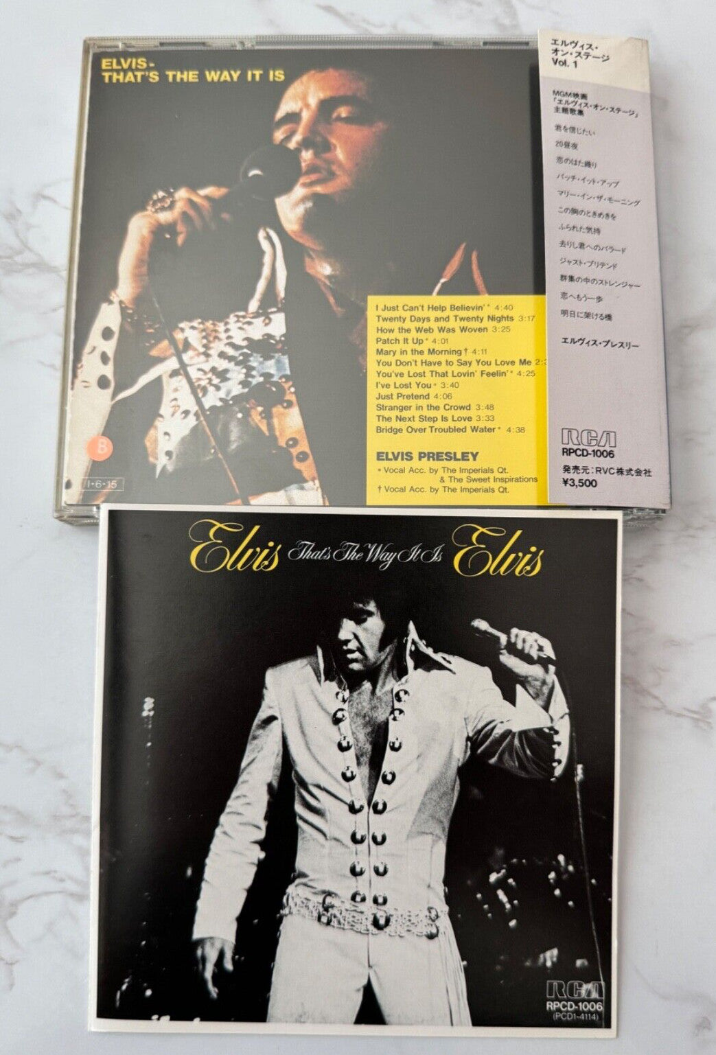 Elvis Presley – That's The Way It Is (OBI) (1985) [JAPAN TARGET ERA]